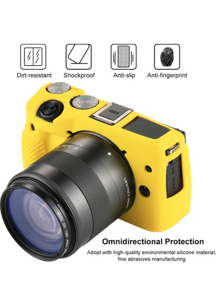 Canon Eos M3 Için Puluz Yumuşak Silikon Koruyucu Kılıf (Yurt Dışından) fırsatları