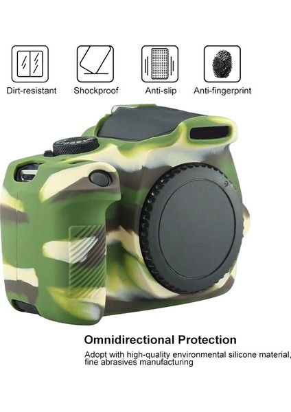 Canon Eos 2000D Için Yumuşak Silikon Kılıf (Yurt Dışından)