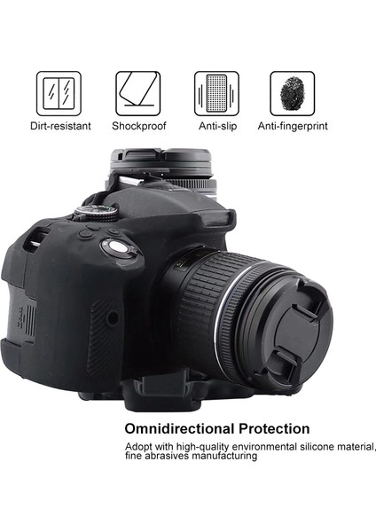Nikon D5300 Için Yumuşak Silikon Kılıf (Yurt Dışından) fırsatları