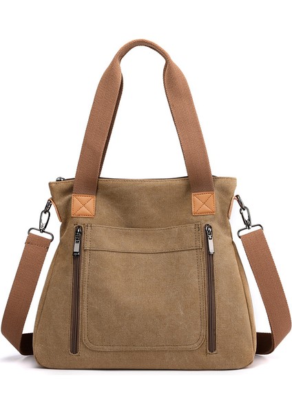 Messenger Kadın Kanvas Çanta Kadın Gündelik Omuz Çantası (Yurt Dışından)