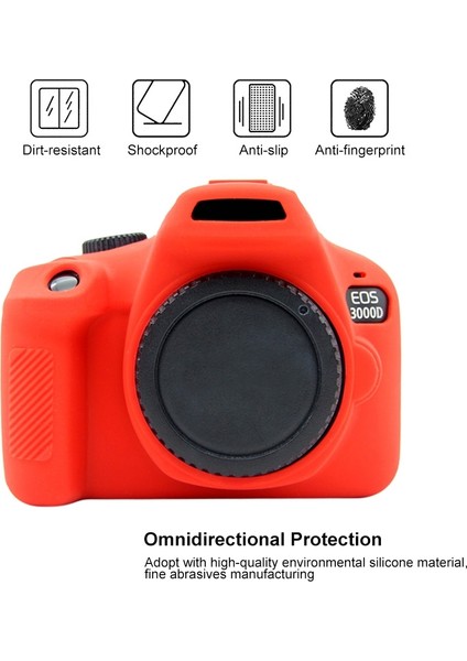 Canon Eos 3000D / 4000D Için Silikon Koruyucu Kılıf (Yurt Dışından) fırsatları