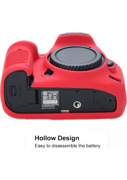 Canon Eos 7d Mark Iı Için Yumuşak Silikon Koruyucu Kılıf (Yurt Dışından) indirimleri