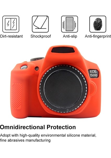Canon Eos 1300D / 1500D Için Silikon Koruyucu Kılıf (Yurt Dışından) fırsatları