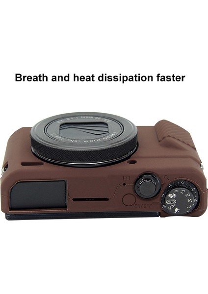 Canon Eos G7 x Mark Iı Için Silikon Koruyucu Kılıf (Yurt Dışından) fırsatları