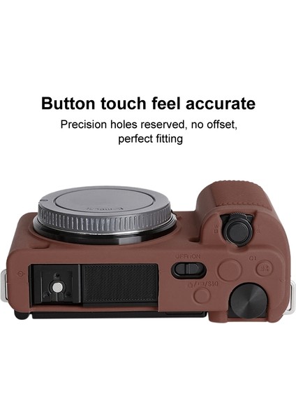 Sony ZV-E10 Için Yumuşak Silikon Koruyucu Kılıf (Yurt Dışından) indirimleri