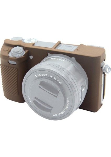 Sony ILCE-6300 / A6400 Için Silikon Koruyucu Kılıf (Yurt Dışından)