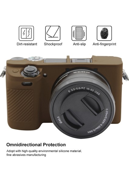 Sony ILCE-6300 / A6400 Için Silikon Koruyucu Kılıf (Yurt Dışından) fırsatları