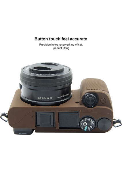 Sony ILCE-6300 / A6400 Için Silikon Koruyucu Kılıf (Yurt Dışından) indirimleri