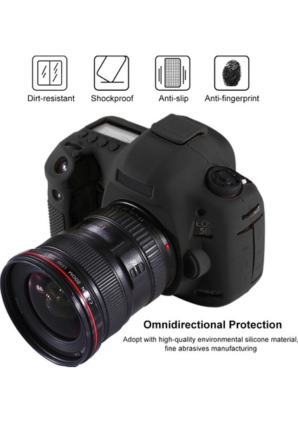 Canon Eos 5d Mark Iıı Için Yumuşak Silikon Koruyucu Kılıf (Yurt Dışından) fırsatları