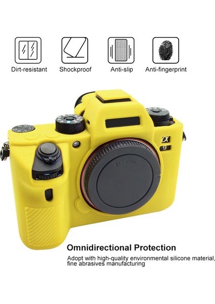 Sony A9 (Ilce-9) / A7 Iıı Için Silikon Koruyucu Kılıf (Yurt Dışından) fırsatları