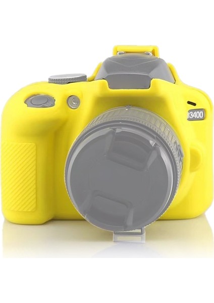 Nikon D3400 Için Yumuşak Silikon Kılıf (Yurt Dışından)