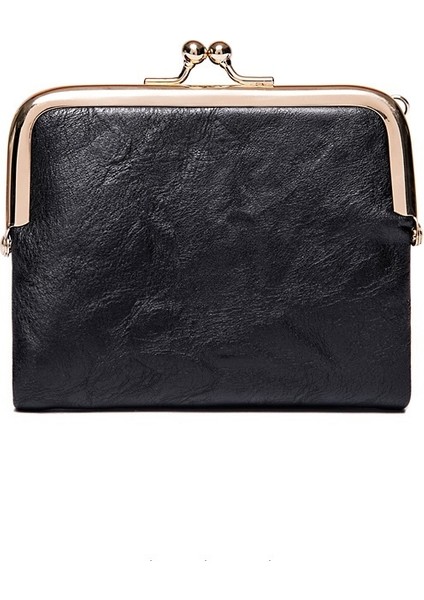 Kadın Kısa Cüzdan Klip Bozuk Para Cüzdanı (Yurt Dışından)