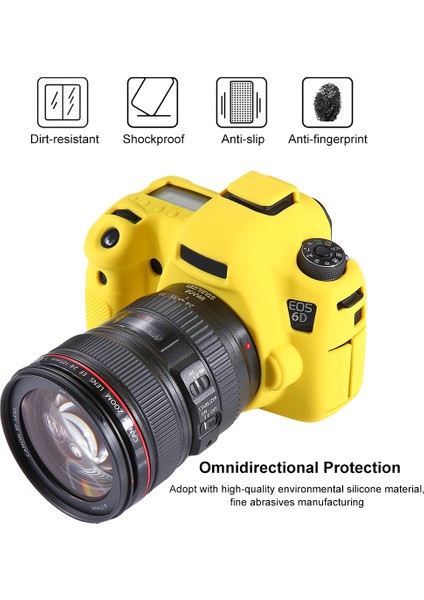 Canon Eos 6d Için Puluz Yumuşak Silikon Koruyucu Kılıf (Yurt Dışından) modelleri
