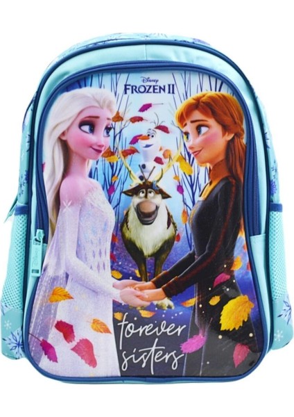 Frozen Ilkokul Çantası Hawk Forever Sısters ve Beslenme Çantası