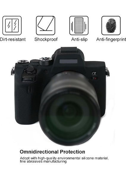 Sony A7R4 Için Yumuşak Silikon Koruyucu Kılıf (Yurt Dışından)
