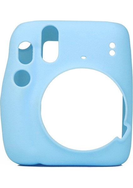 Kamera Jsilikon Koruyucu Kılıf Jöle Rengi Mavi (Yurt Dışından)
