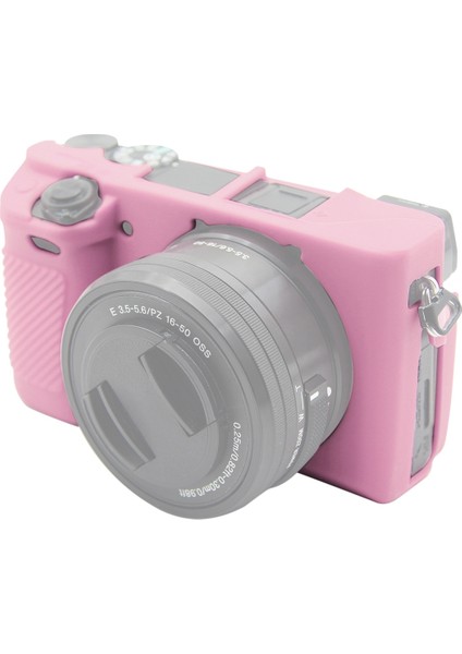Sony ILCE-6300 / A6400 Için Silikon Koruyucu Kılıf (Yurt Dışından)