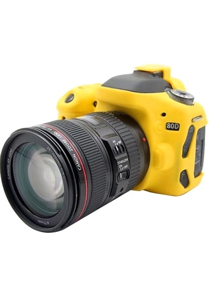 Canon Eos 80D Için Puluz Yumuşak Silikon Koruyucu Kılıf (Yurt Dışından)