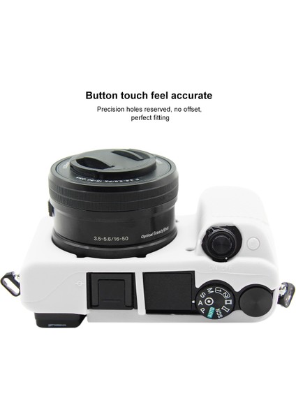 Sony ILCE-6300 / A6400 Için Silikon Koruyucu Kılıf (Yurt Dışından) indirimleri