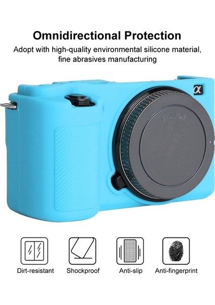 Sony ZV-E10 Için Yumuşak Silikon Koruyucu Kılıf (Yurt Dışından) fırsatları