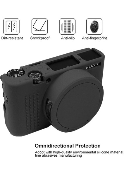 Sony Zv-1 Için Yumuşak Silikon Kılıf (Yurt Dışından) modelleri