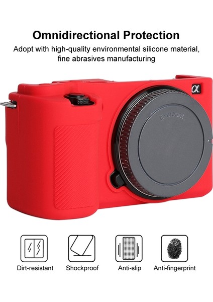 Sony ZV-E10 Için Yumuşak Silikon Koruyucu Kılıf (Yurt Dışından) fırsatları