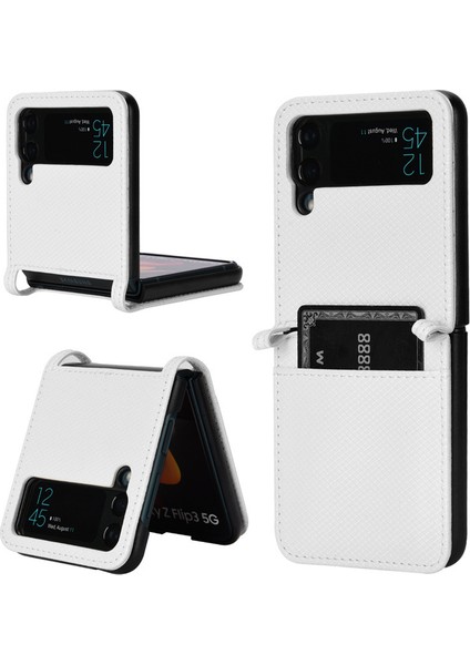 Deritelefon Kılıfı Için Samsung Galaxy Z Flip 4 (Yurt Dışından)