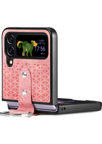Deritelefon Kılıfı Için Samsung Galaxy Z Flip 4 (Yurt Dışından)