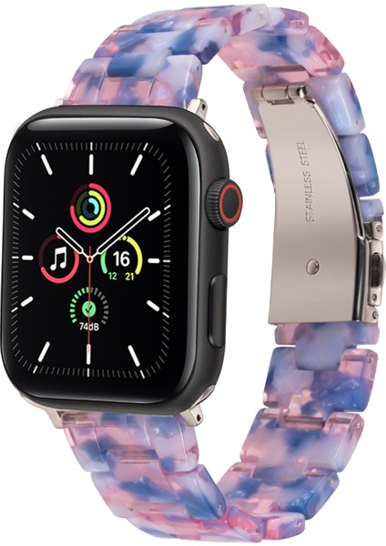 Huawei Samsung Için 22MM Reçine Saat Kayışı - Mavi (Yurt Dışından)