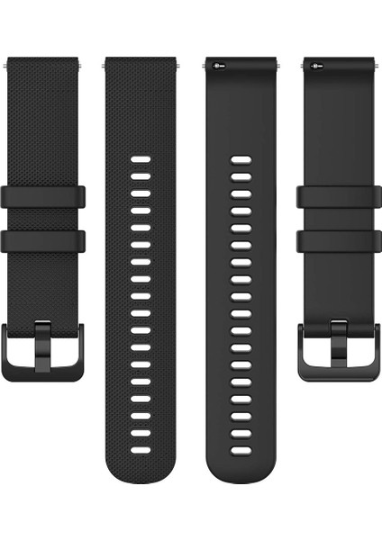 Samsung Watch4/5pro Için Küçük Kare Saat Kayışı - Siyah (Yurt Dışından)