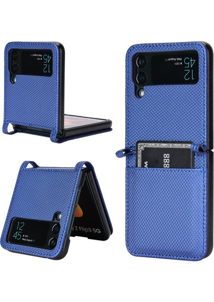 Deritelefon Kılıfı Için Samsung Galaxy Z Flip 3 (Yurt Dışından)