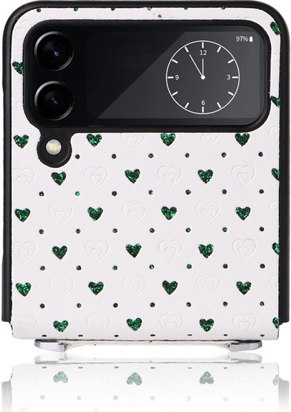 Deritelefon Kılıfı Için Samsung Galaxy Z Flip 3 With Kemerle (Yurt Dışından)