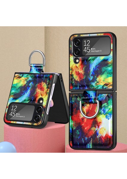 Deritelefon Kılıfı Için Samsung Galaxy Z Flip 4 (Yurt Dışından)