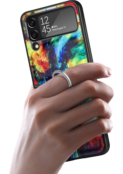Deritelefon Kılıfı Için Samsung Galaxy Z Flip 4 (Yurt Dışından)