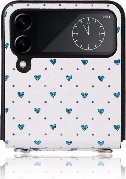 Deritelefon Kılıfı Için Samsung Galaxy Z Flip 3 With Kemerle (Yurt Dışından)