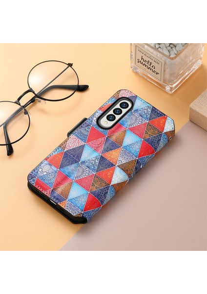 Deritelefon Kılıfı Için Samsung Galaxy Z Fold 4 (Yurt Dışından)