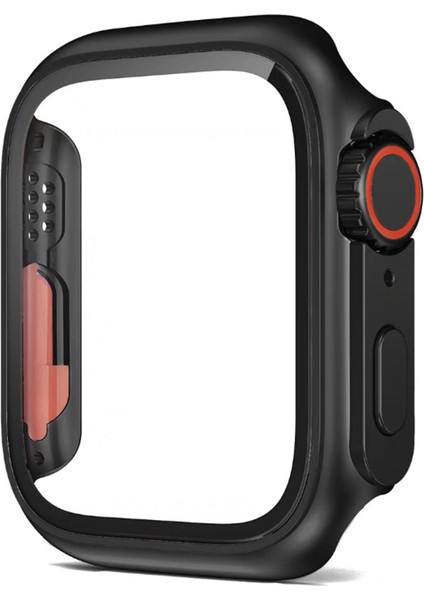 Apple Watch 40MM Koruyucu Saat Temperli Cam Kılıf, Iwatch Serisi 8/7/6/5/4/3/2/1/se Için Saat Kılıfı (Yurt Dışından)
