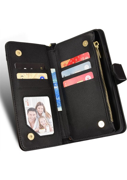 Deritelefon Kılıfı Için Samsung Galaxy Z Fold 4 Kart Yuvalı (Yurt Dışından)
