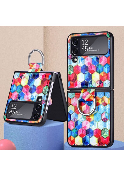 Deritelefon Kılıfı Için Samsung Galaxy Z Flip 4 (Yurt Dışından)