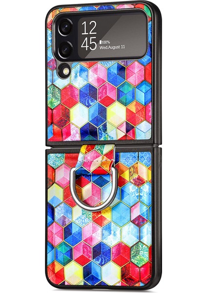 Deritelefon Kılıfı Için Samsung Galaxy Z Flip 4 (Yurt Dışından)