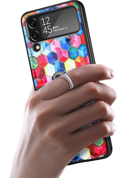 Deritelefon Kılıfı Için Samsung Galaxy Z Flip 4 (Yurt Dışından)