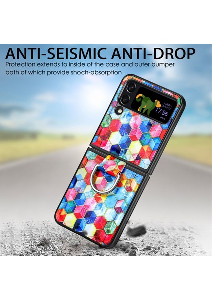 Deritelefon Kılıfı Için Samsung Galaxy Z Flip 4 (Yurt Dışından)