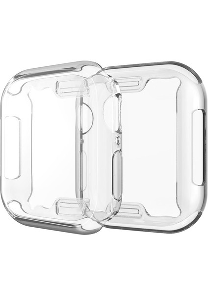 Apple Watch 40MM Tpu Galvanik Dokunmatik Ekran Izle Kılıfı, Iwatch Serisi 8/7/6/5/4/3/2/1/se Için Izle Kılıfı (Yurt Dışından)