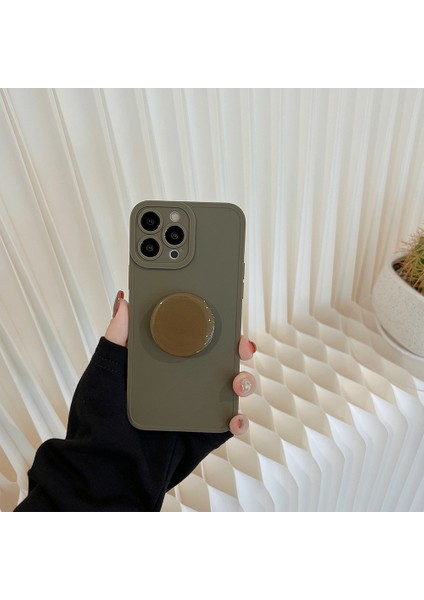 Braket ile iphone 12 Retro Telefon Kılıfı Kapak Için Telefon Kılıfı (Yurt Dışından)