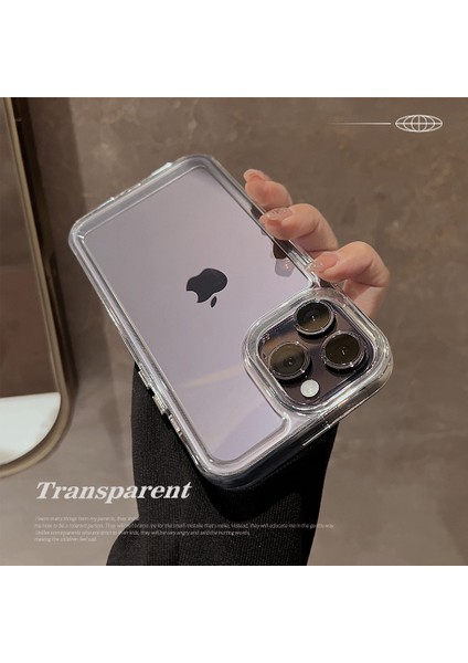 iphone 12/12 Pro Şeffaf Şeffaf Darbeye Dayanıklı Telefon Kılıfı Kapak Için Telefon Kılıfı (Yurt Dışından) modelleri