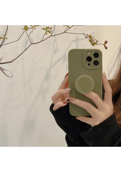 Braket ile iphone 11 Pro Max Retro Telefon Kılıfı Kapak Için Telefon Kılıfı (Yurt Dışından)