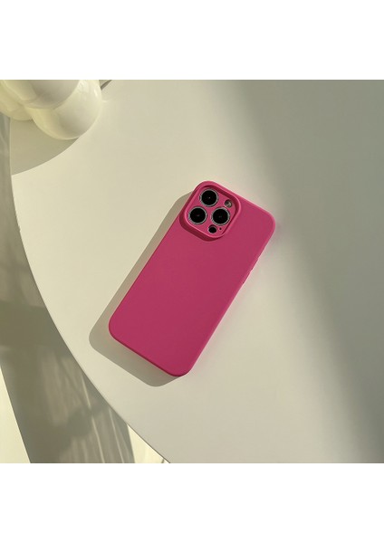 iphone 12 Düz Renk Silikon Telefon Kılıfı Kabuğu Için Telefon Kılıfı (Yurt Dışından) fiyatları