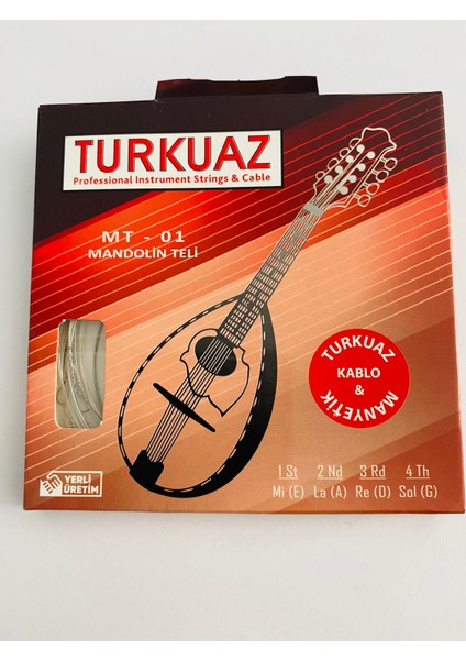 Turkuaz Mt-01 Mandolin Teli