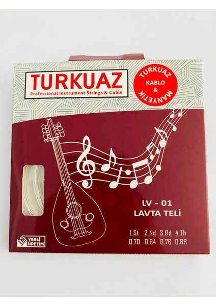 Turkuaz Lv-01 Lavta Teli