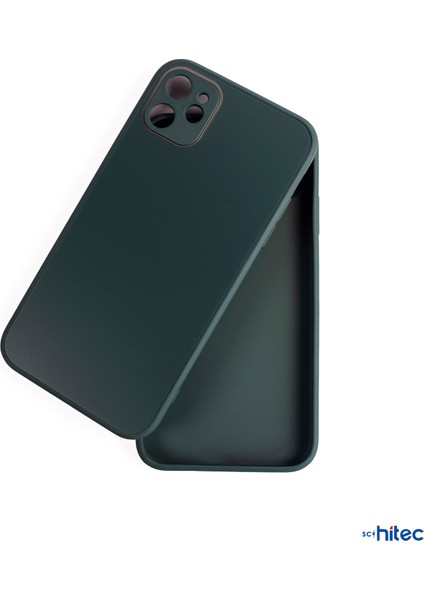 Deluxe Iphone 12 Mat Kılıf Yeşil modelleri